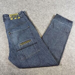 Vintage PACO Jeans Mens 33x30 Blue Medium Wash Straight Leg Denim Workwear Y2K